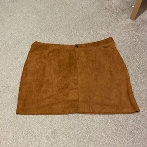 SHEIN curve plus corduroy skirt